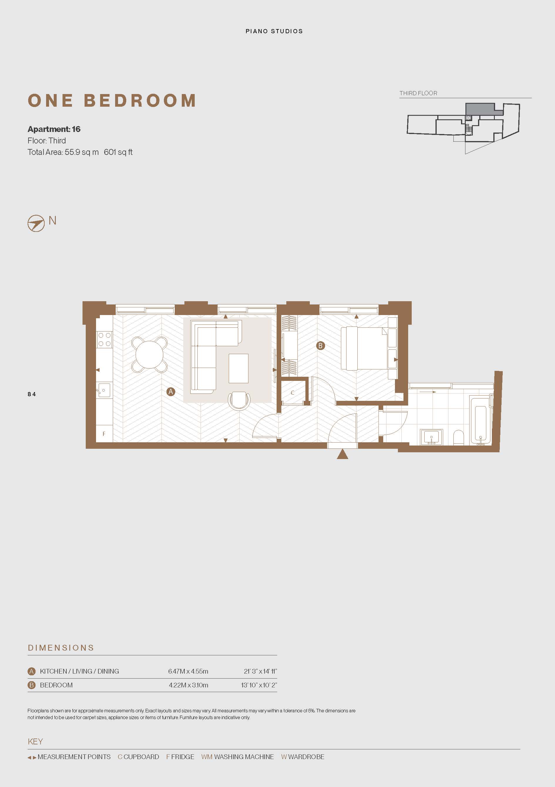 Piano Studios, Chalk Farm, London, NW1, London floorplan