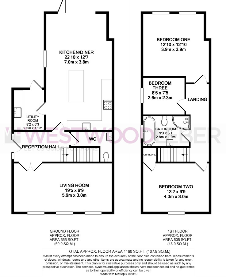 3 Bedrooms End terrace house to rent in Barwick, High Cross, Ware SG11