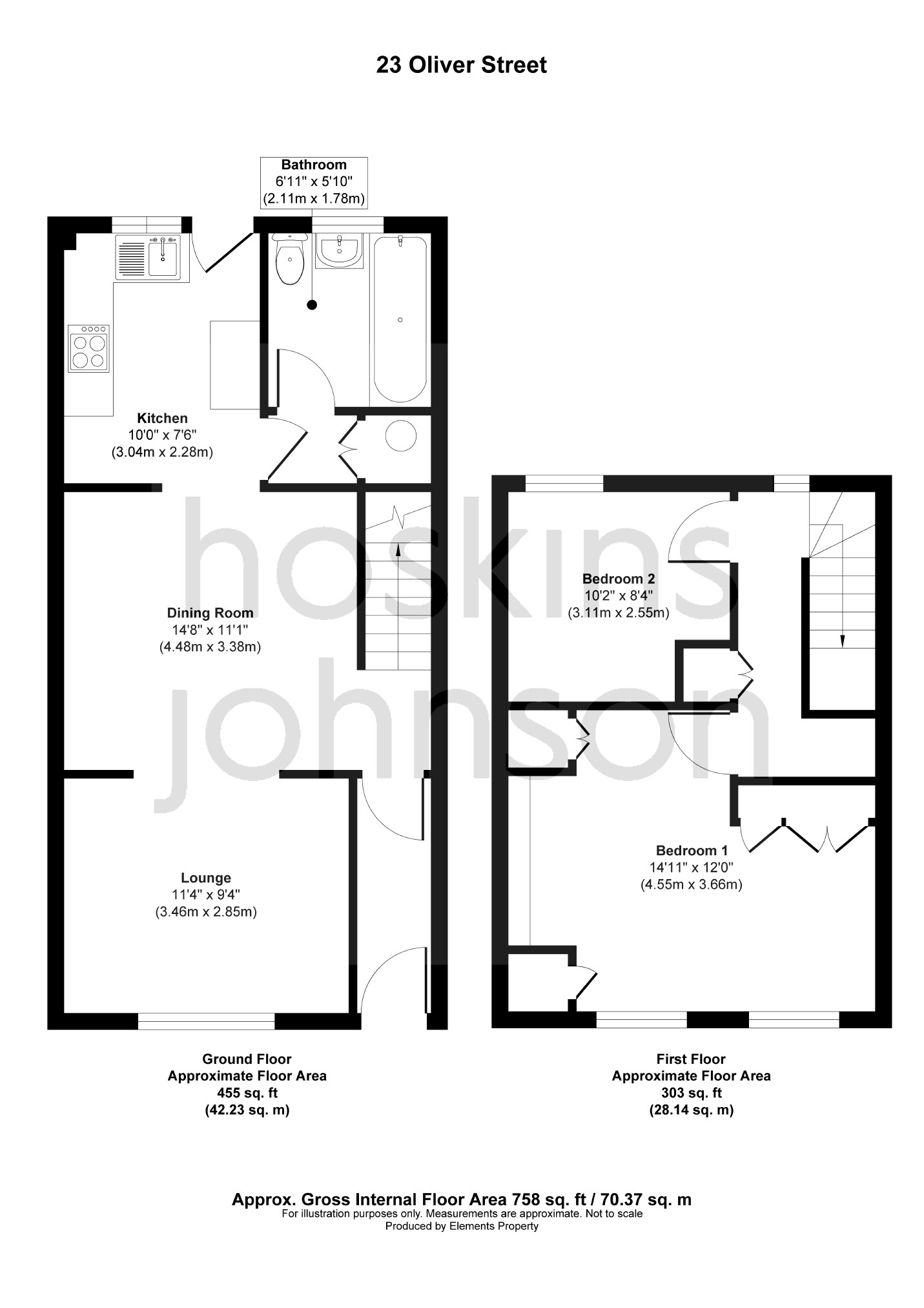 2 Bedrooms Terraced house for sale in Oliver Street, Pontypridd CF37