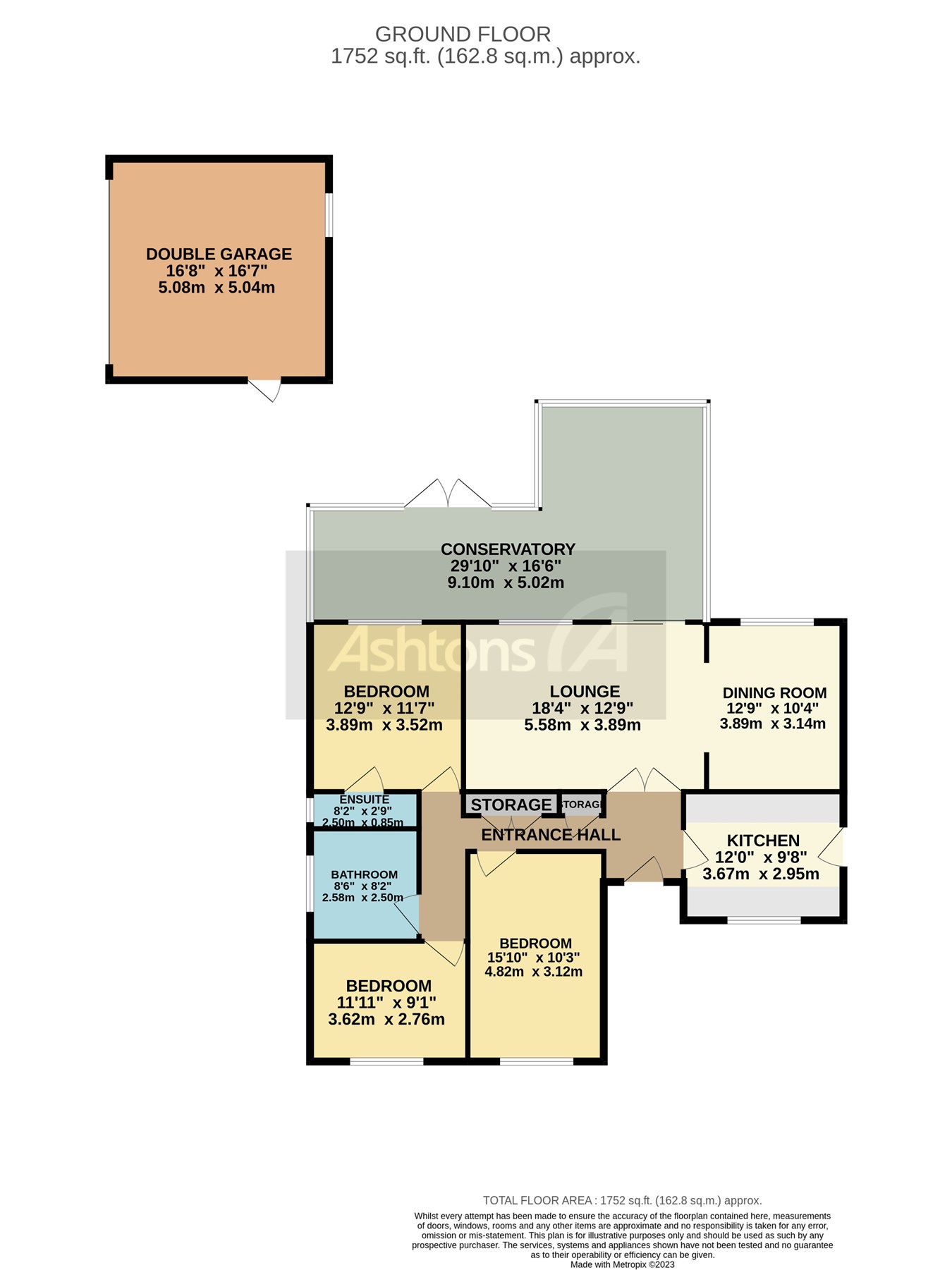 Chalfont Close, Appleton, Warrington WA4, 3 bedroom detached bungalow