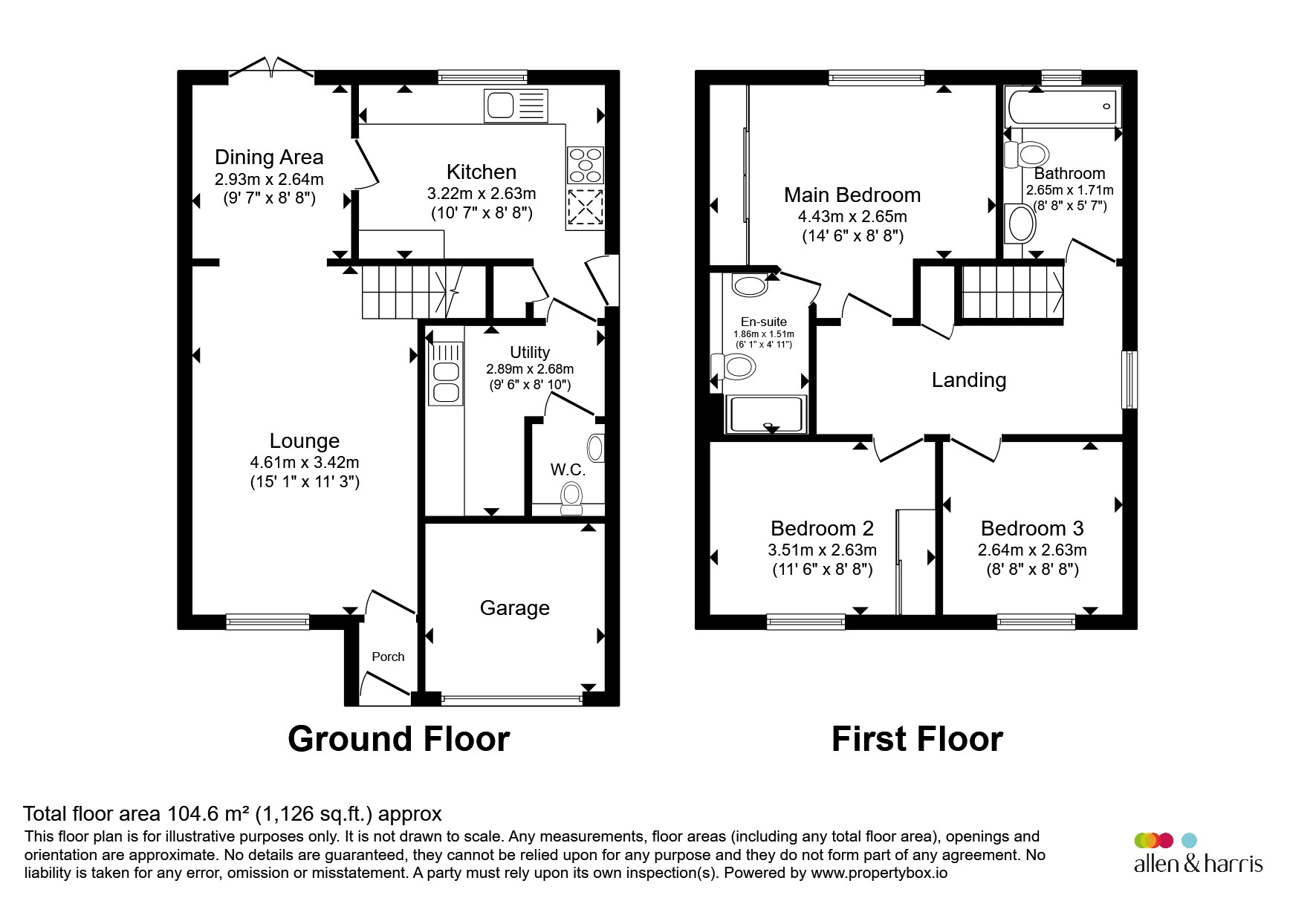 47, Auchenbothie Crescent, Glasgow floorplan