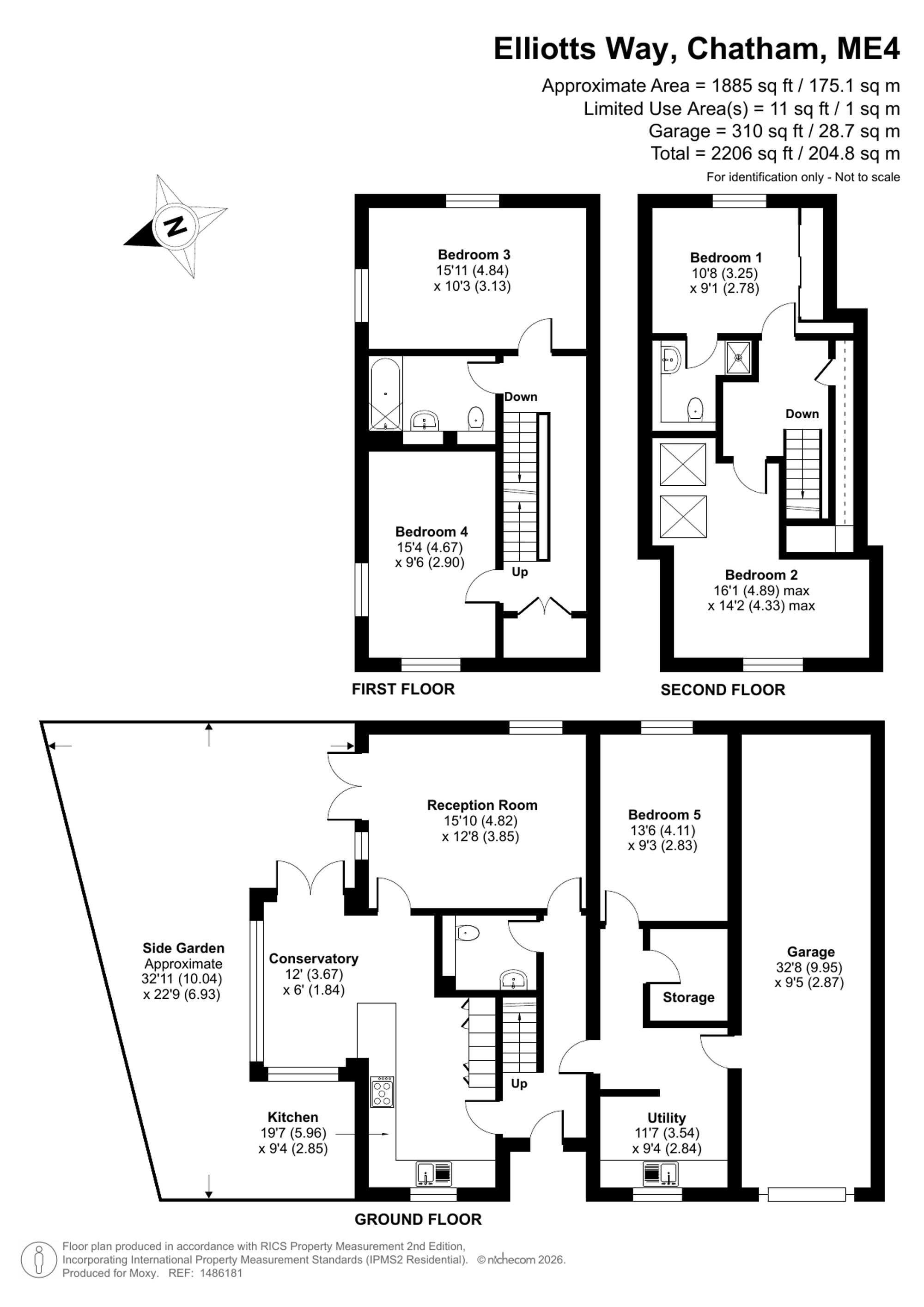 37a Elliotts Way, Chatham floorplan