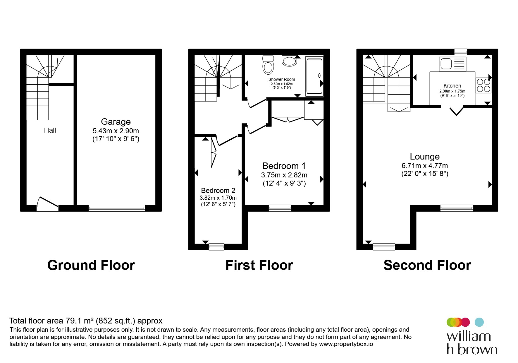 16b, Chapel Street, Sheffield floorplan