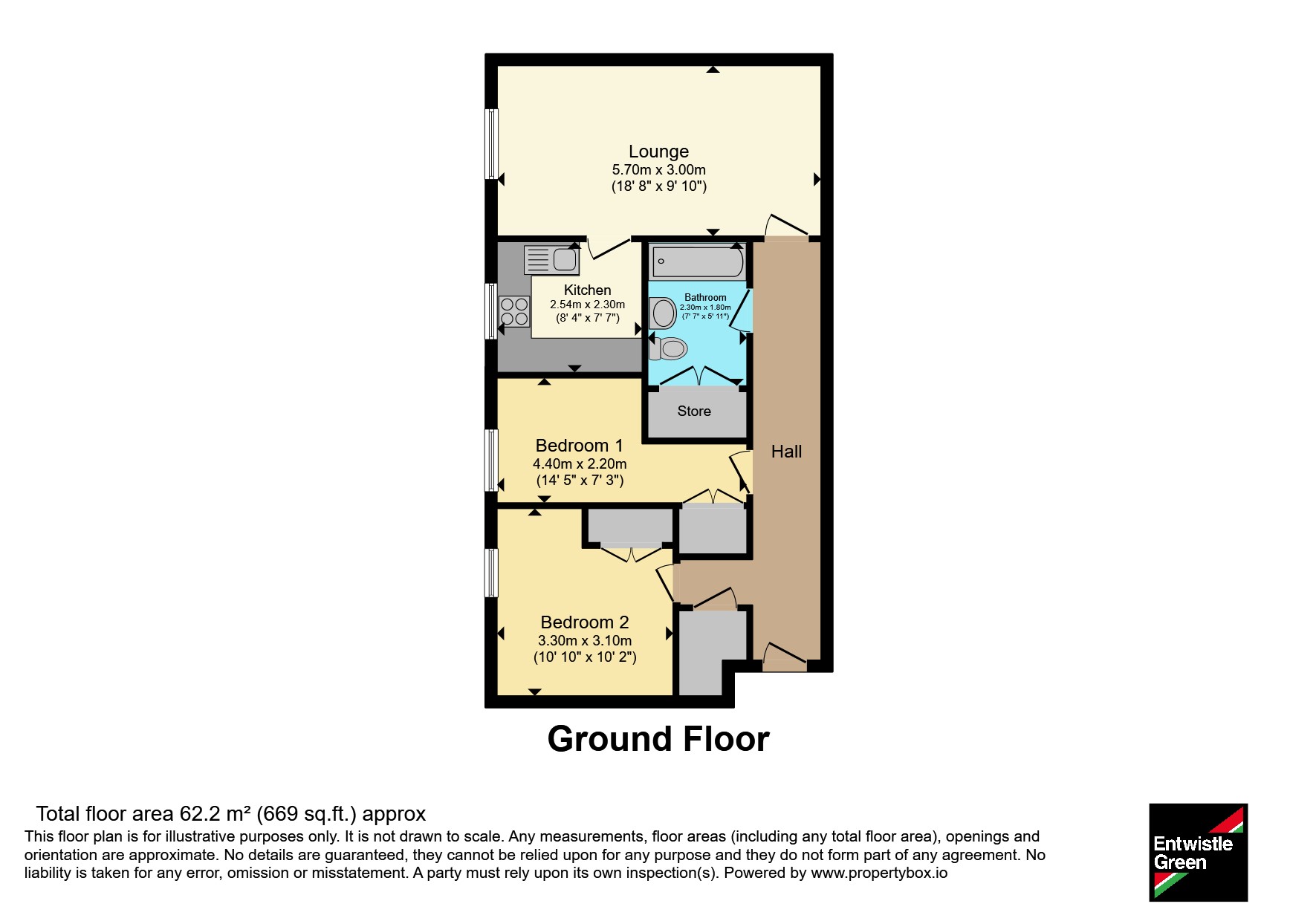 Flat 11, Appleby Gardens, 898, Manchester Road, Greater Manchester floorplan
