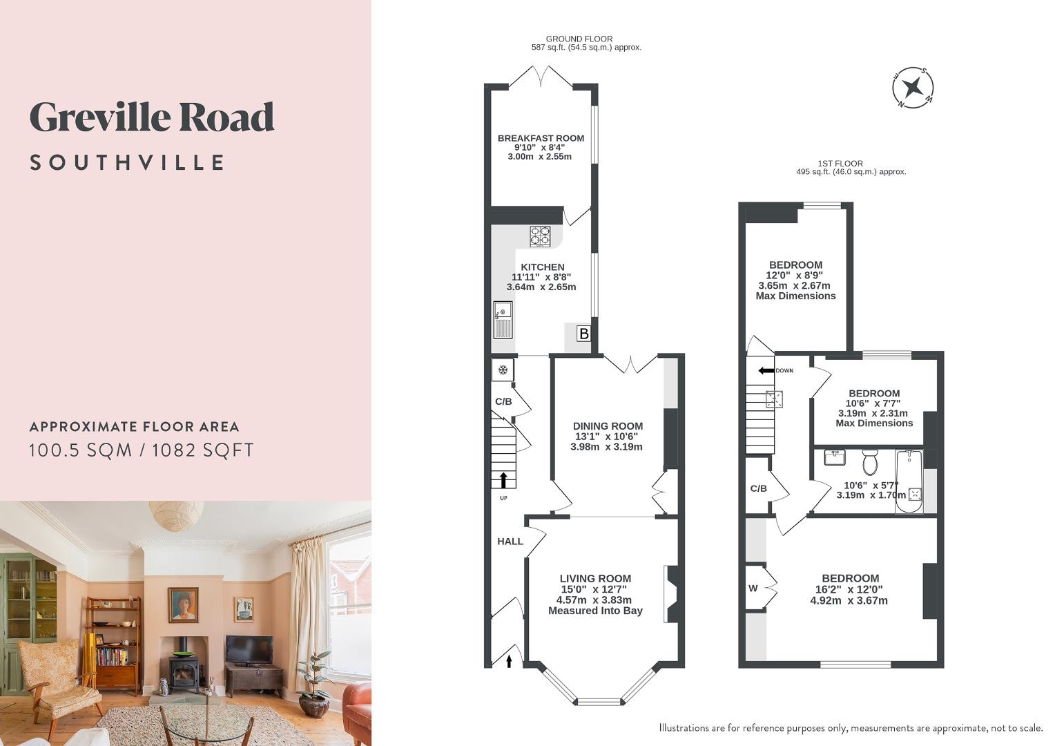26, Greville Road, Bristol floorplan