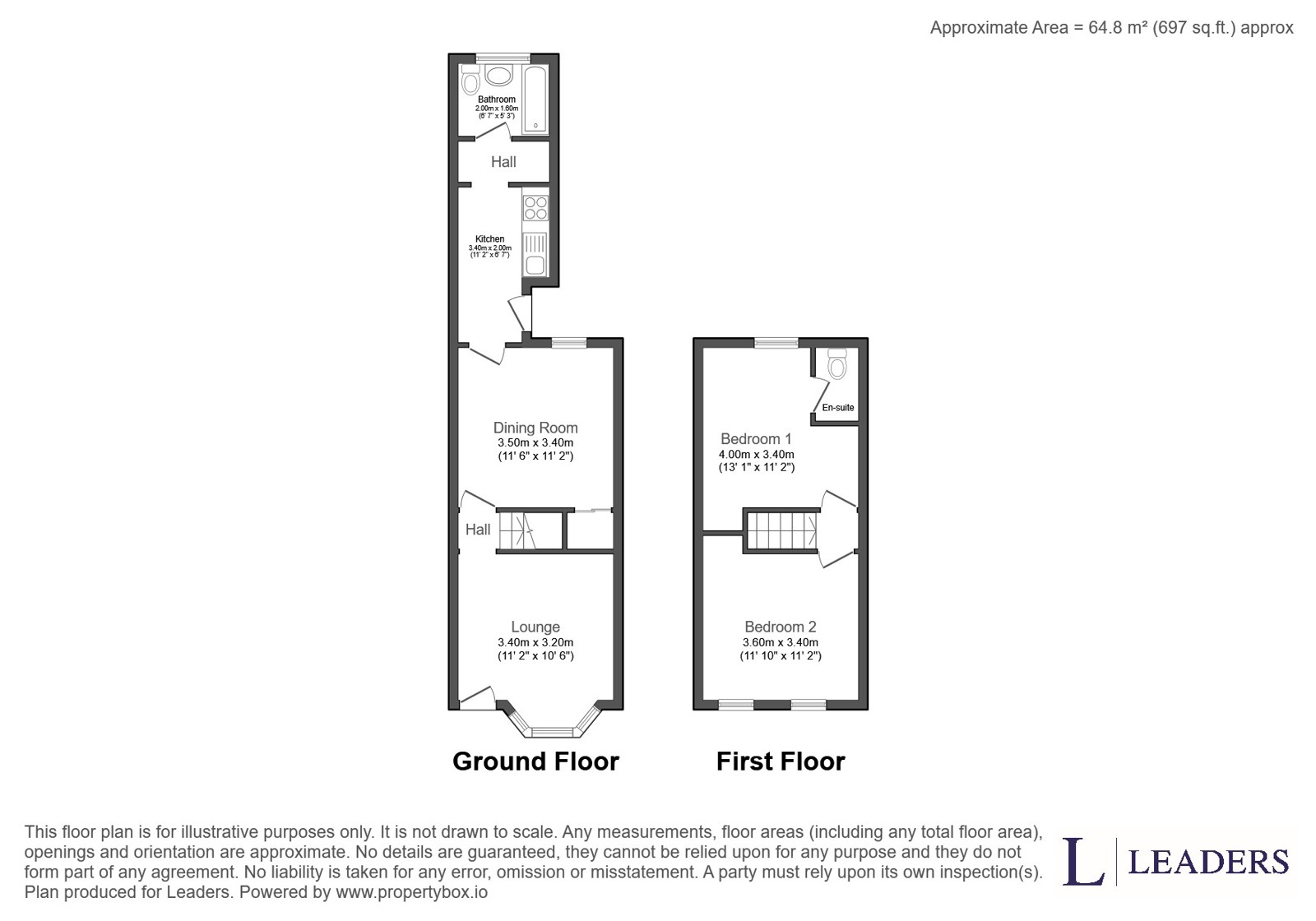 133, Victoria Street, Bedfordshire floorplan