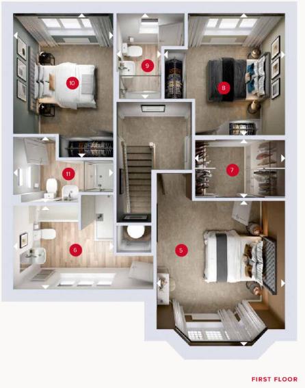The Leamington Lifestyle, Hendricks Green, Goffs Lane, Goffs Oak floorplan
