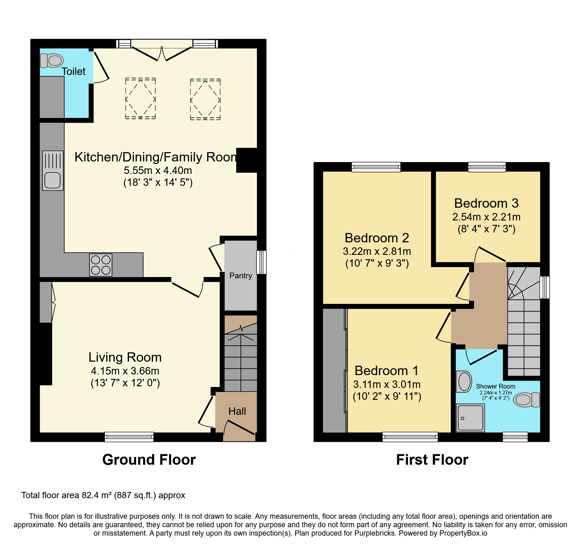 50, Woodhouse Road, Wakefield floorplan