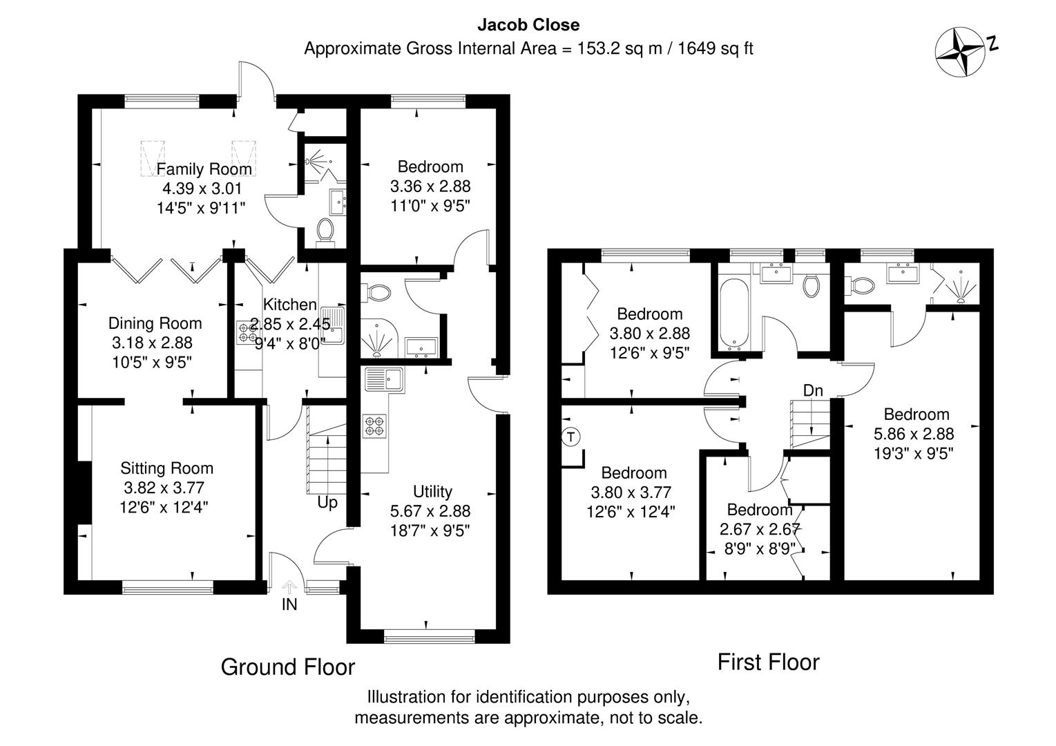 11, JACOB CLOSE, WINDSOR floorplan