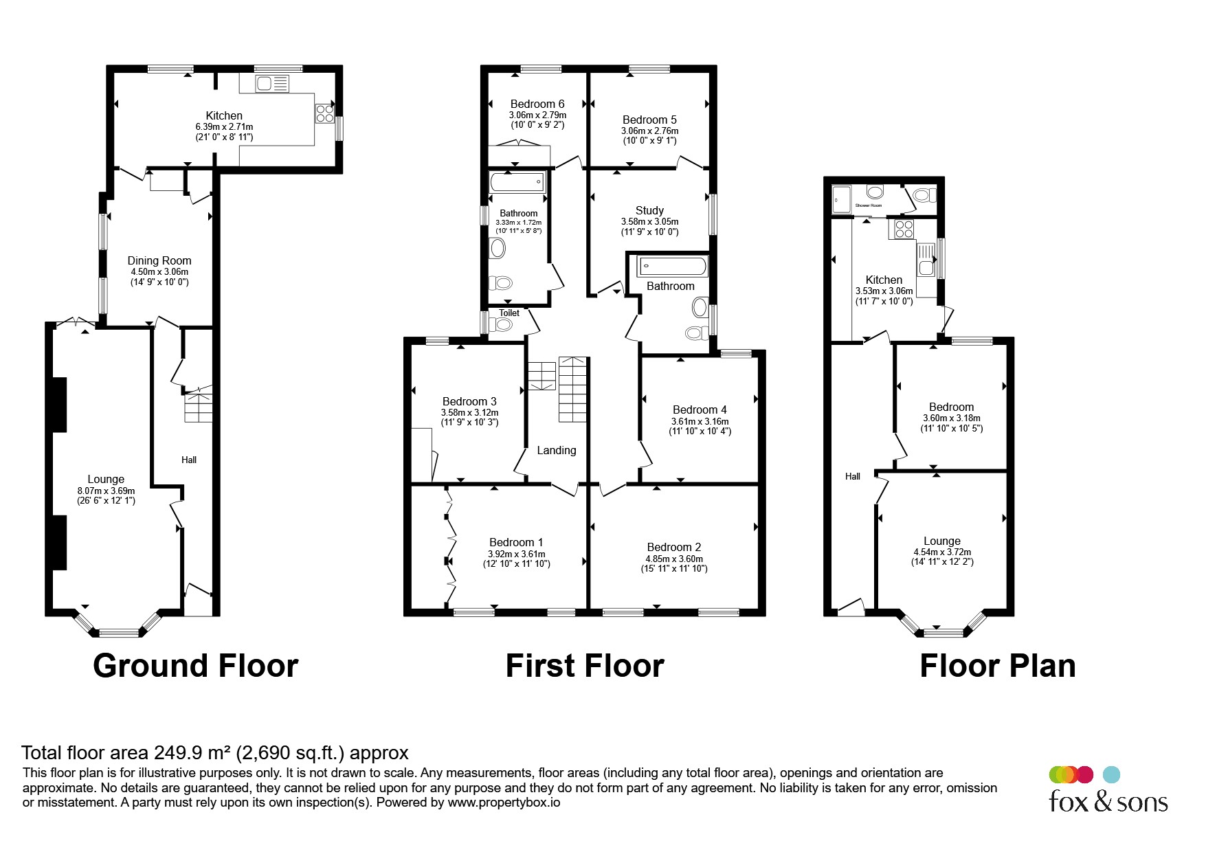 14, Cromwell Road, Southampton floorplan