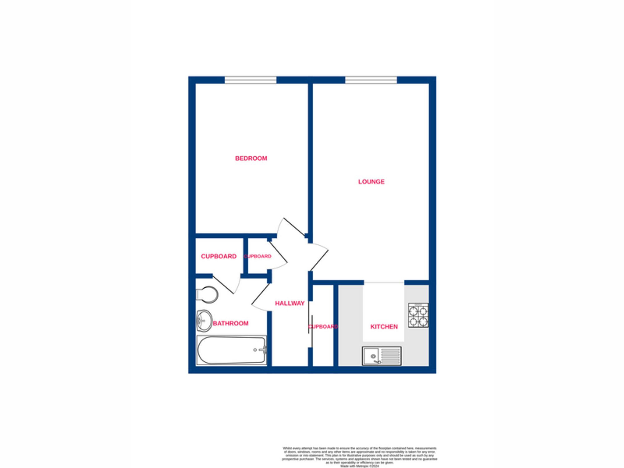 28 Primrose Court Kings Road, Brentwood floorplan