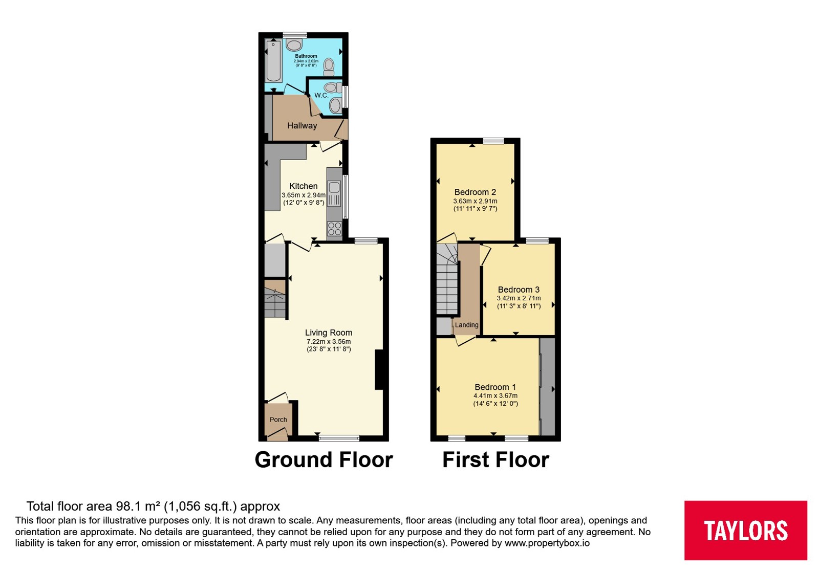 55, Beatrice Street, Wiltshire floorplan