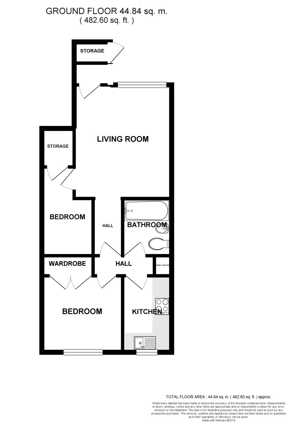 2 Bedrooms Flat to rent in Granville Road, St.Albans AL1