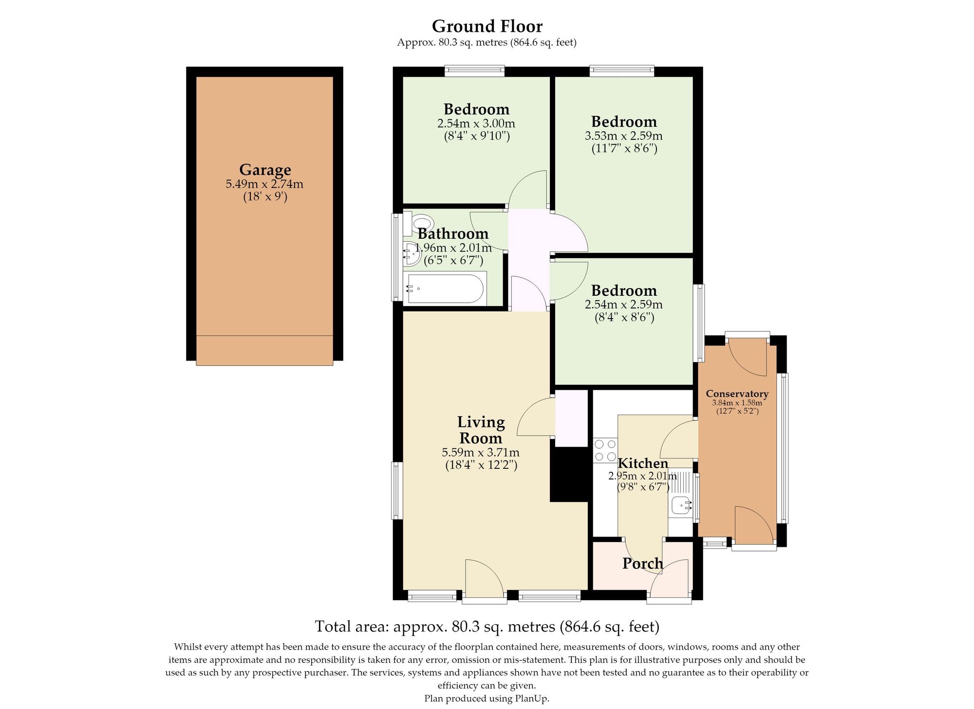 25 Staithe Road, Great Yarmouth floorplan