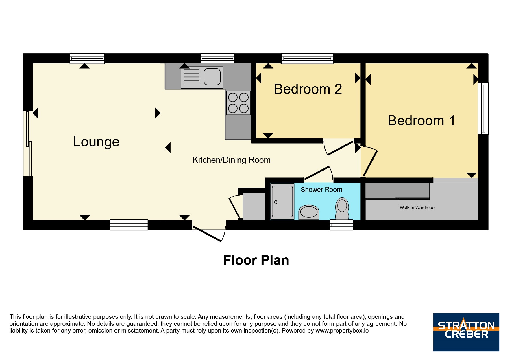 Plot 160,, Polperro Road, Cornwall floorplan