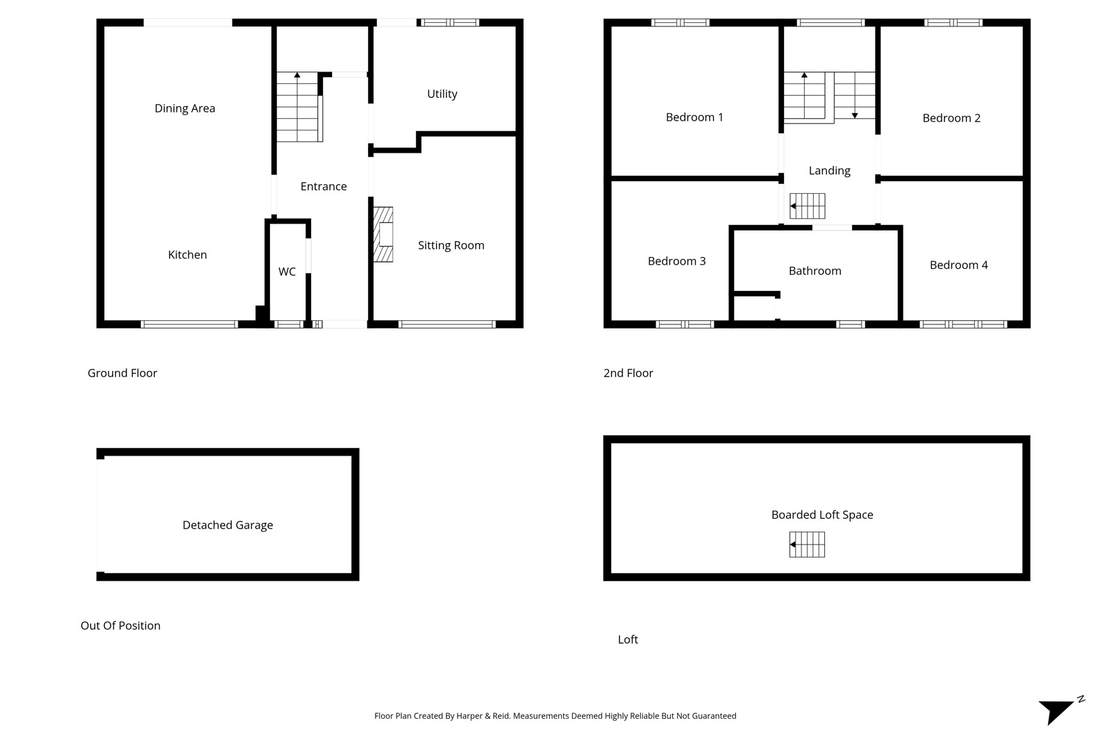 29, Lea Close, Leicester floorplan