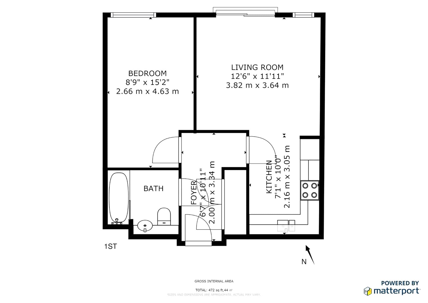 1 Bedrooms Flat to rent in Chapter House, London E2