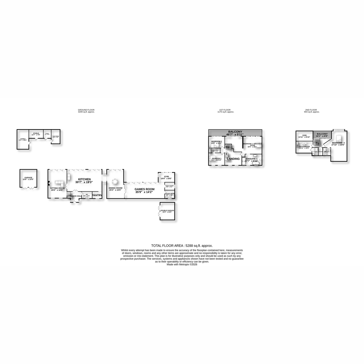 1 Kingsmead Cottages, Barling Road, Southend-on-sea floorplan