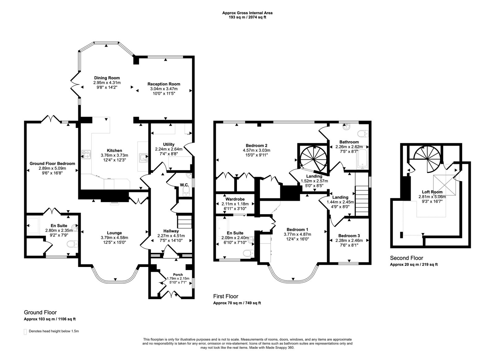 76, The Street, Clacton-on-sea floorplan