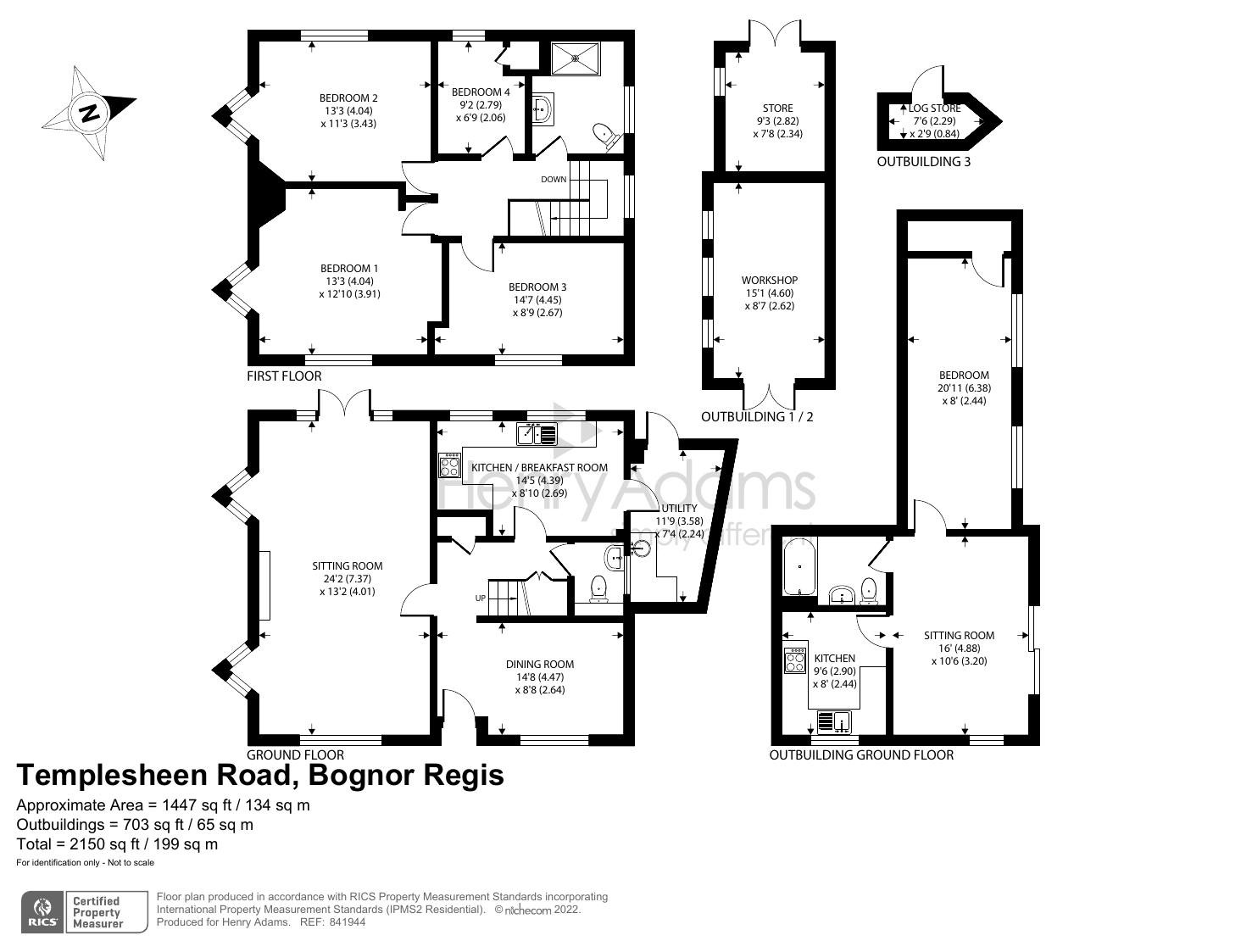 Templesheen Road, Elmer, Bognor Regis PO22, 4 bedroom detached house