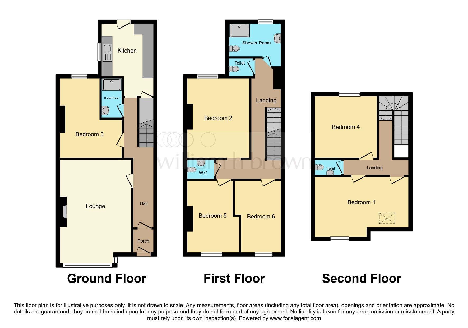 22, Estcourt Terrace, Leeds floorplan
