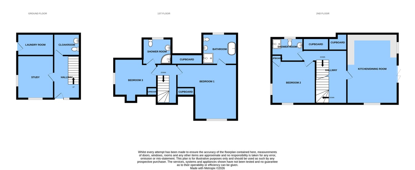 12, Bradshaw Close, Guestling floorplan