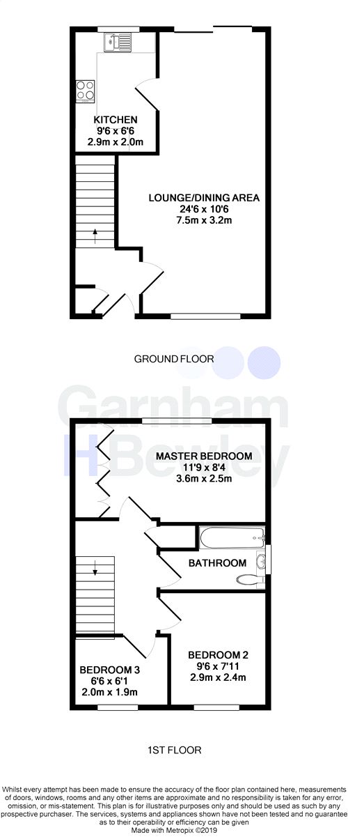 3 Bedrooms Terraced house for sale in 55 Estcots Drive, East Grinstead, West Sussex RH19