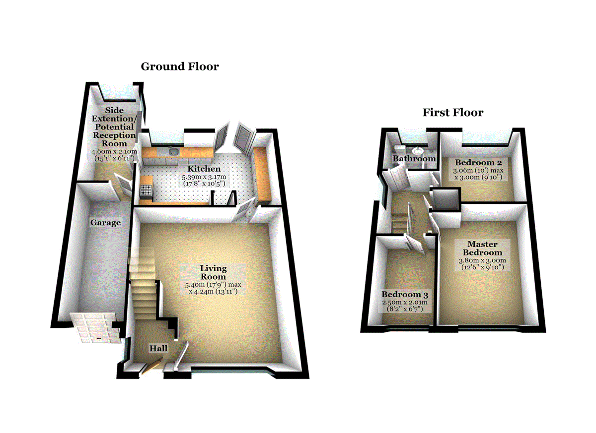 18, Northfield Avenue, Ringstead floorplan