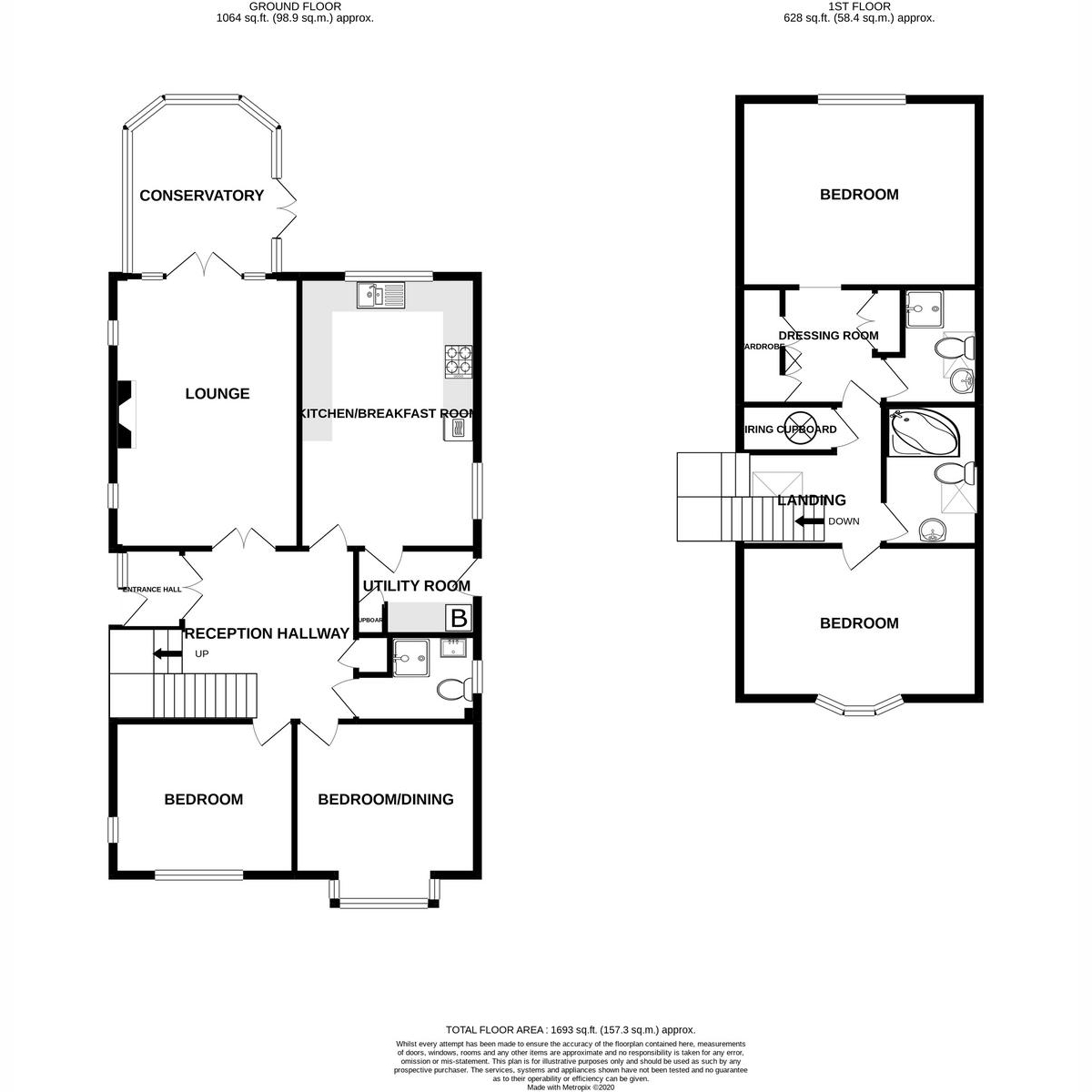 Point Clear Road, St Osyth, ClactonOnSea CO16, 4 bedroom detached