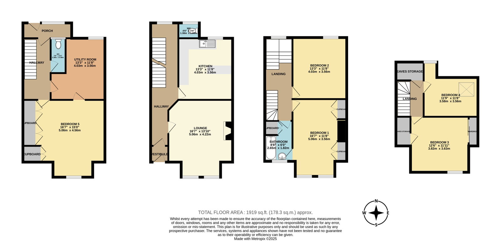 12, Crescent Avenue, Plymouth floorplan