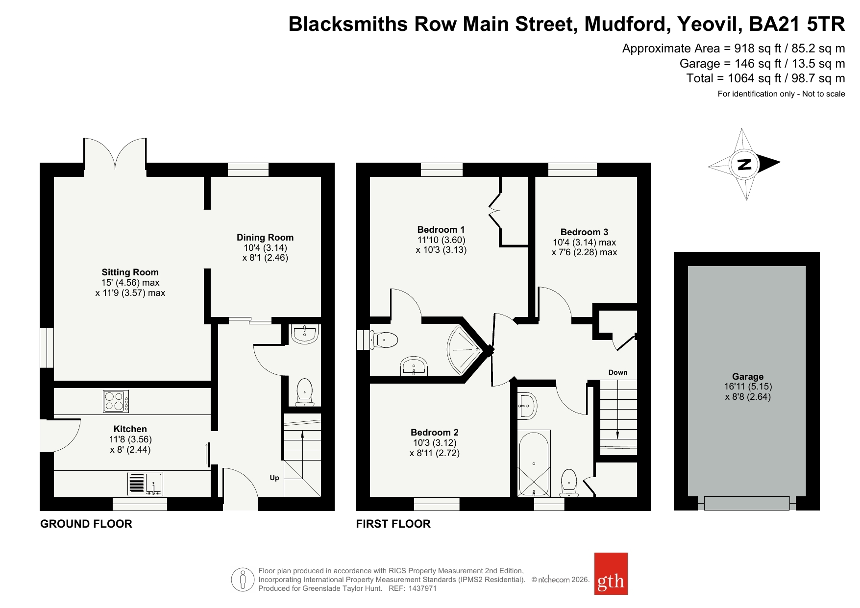 2 Blacksmiths Row,, Main Street, Yeovil floorplan