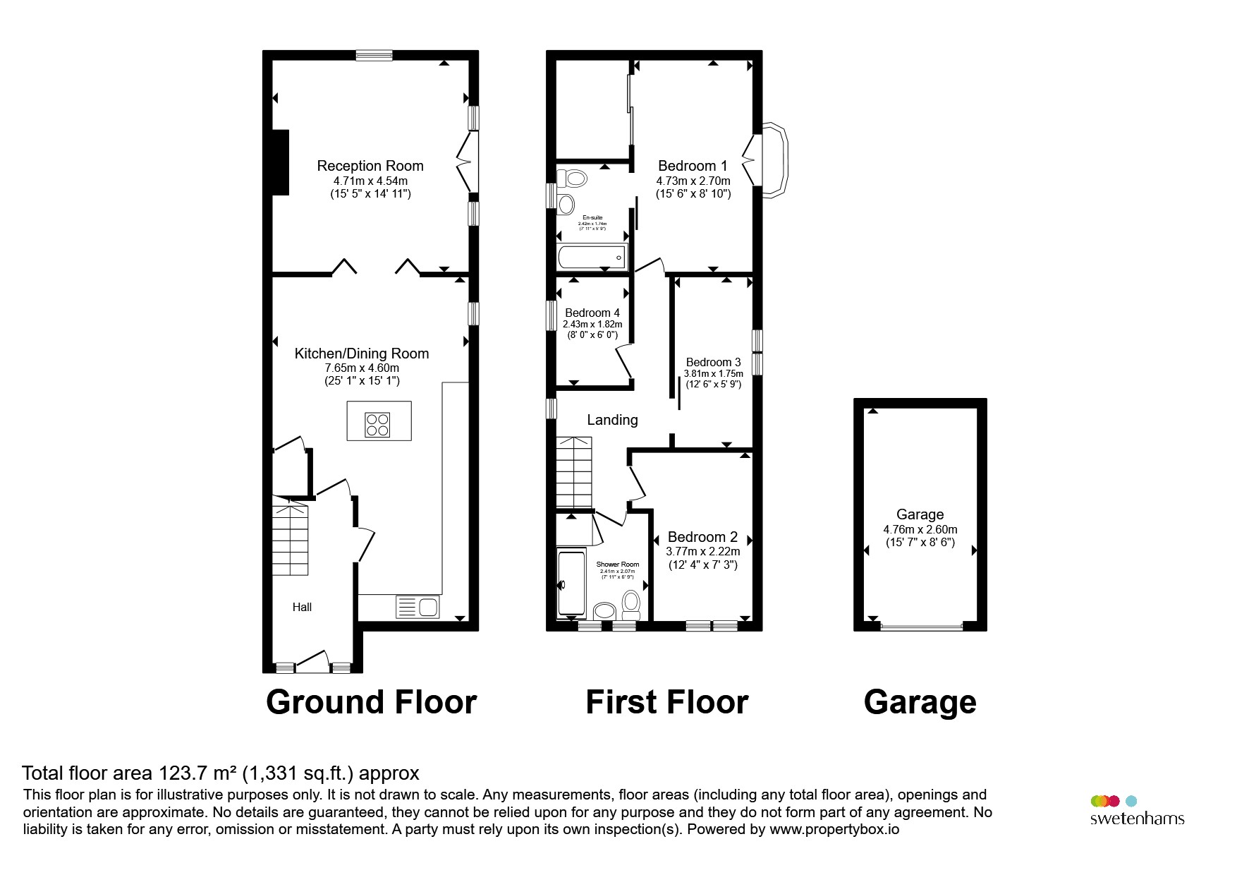 20, Wroxham Close, Frodsham floorplan