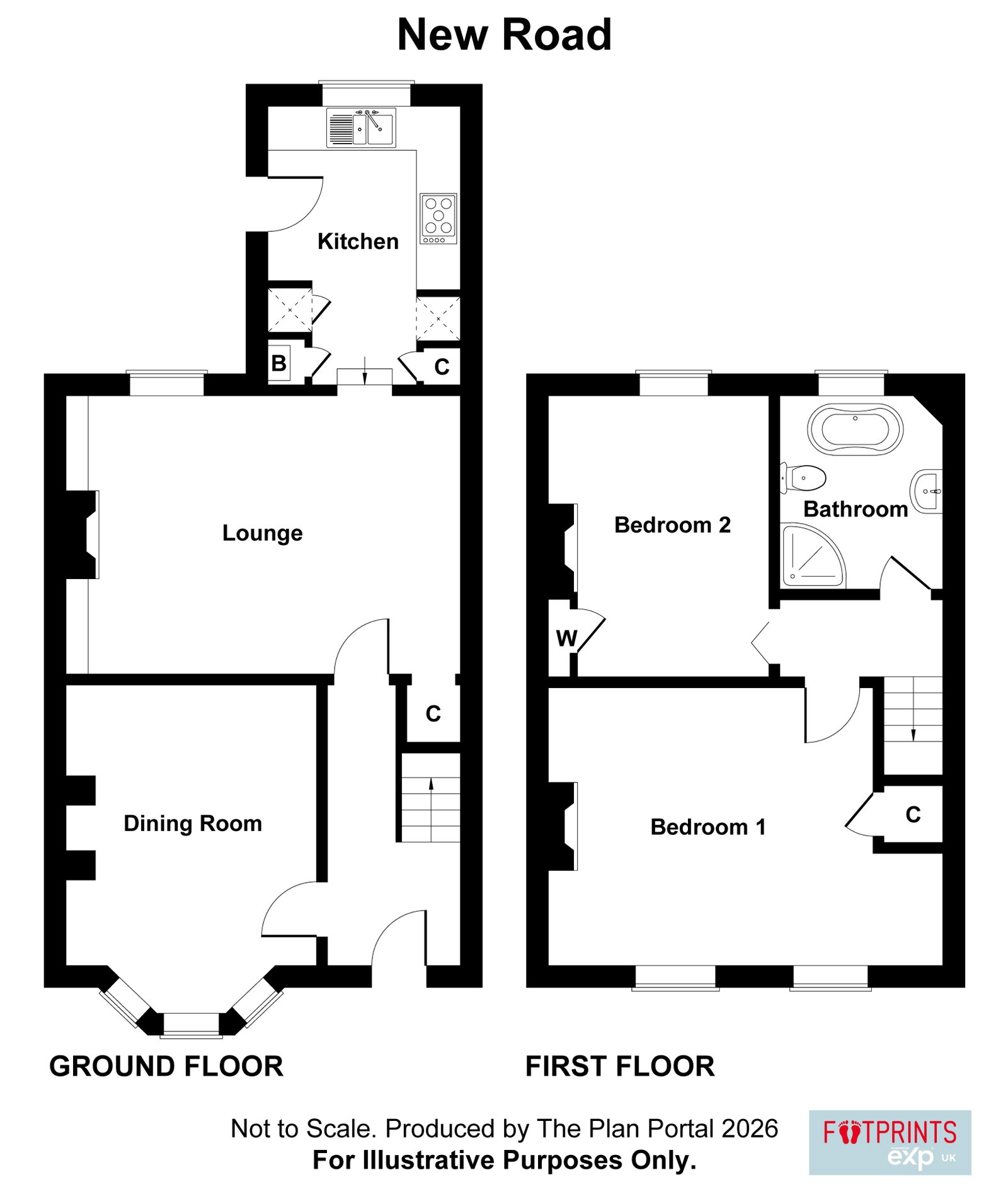 New Road, Dover floorplan