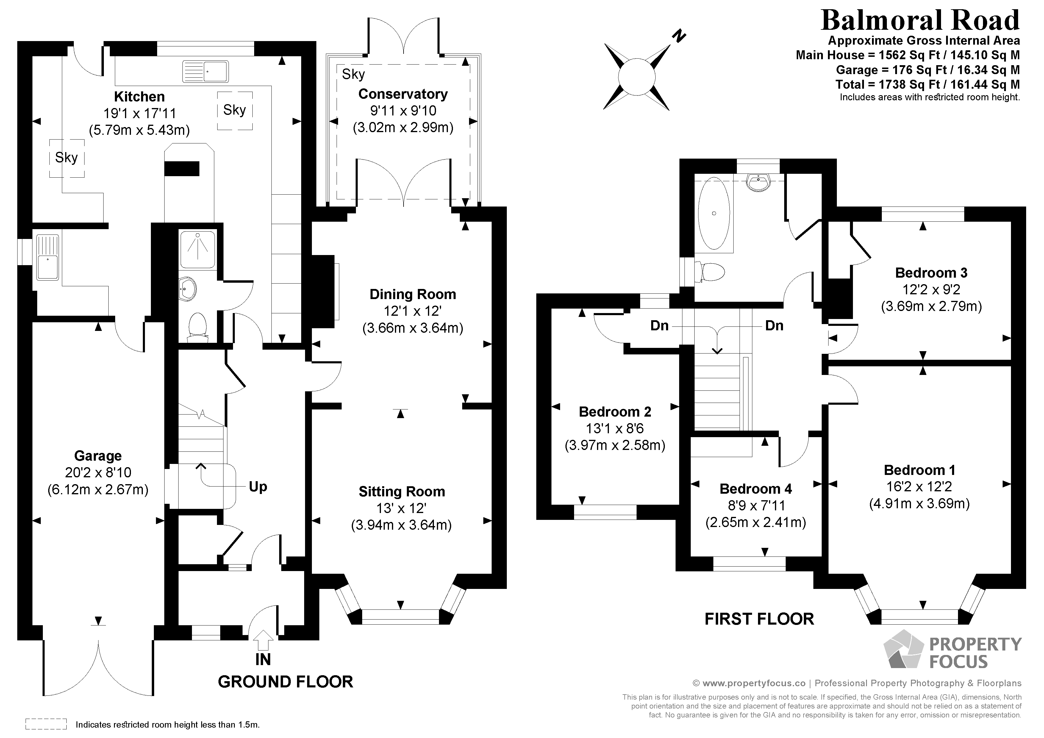 25, Balmoral Road, Wiltshire floorplan