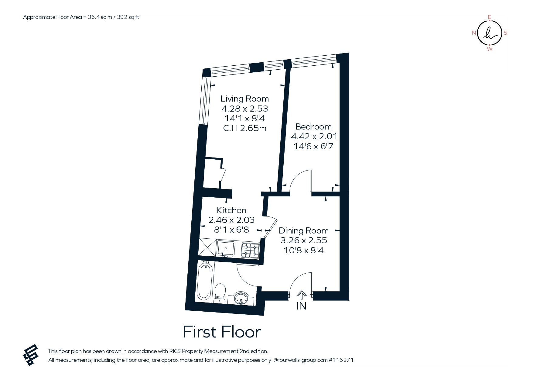 South Lambeth Road, London floorplan
