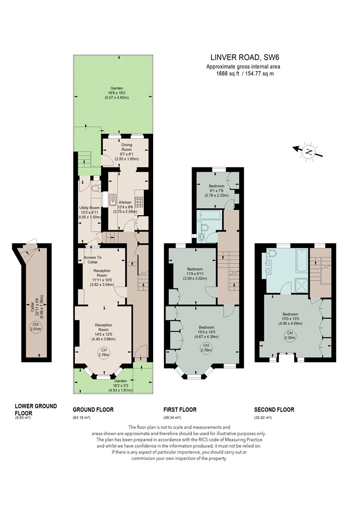 37, Linver Road, London floorplan