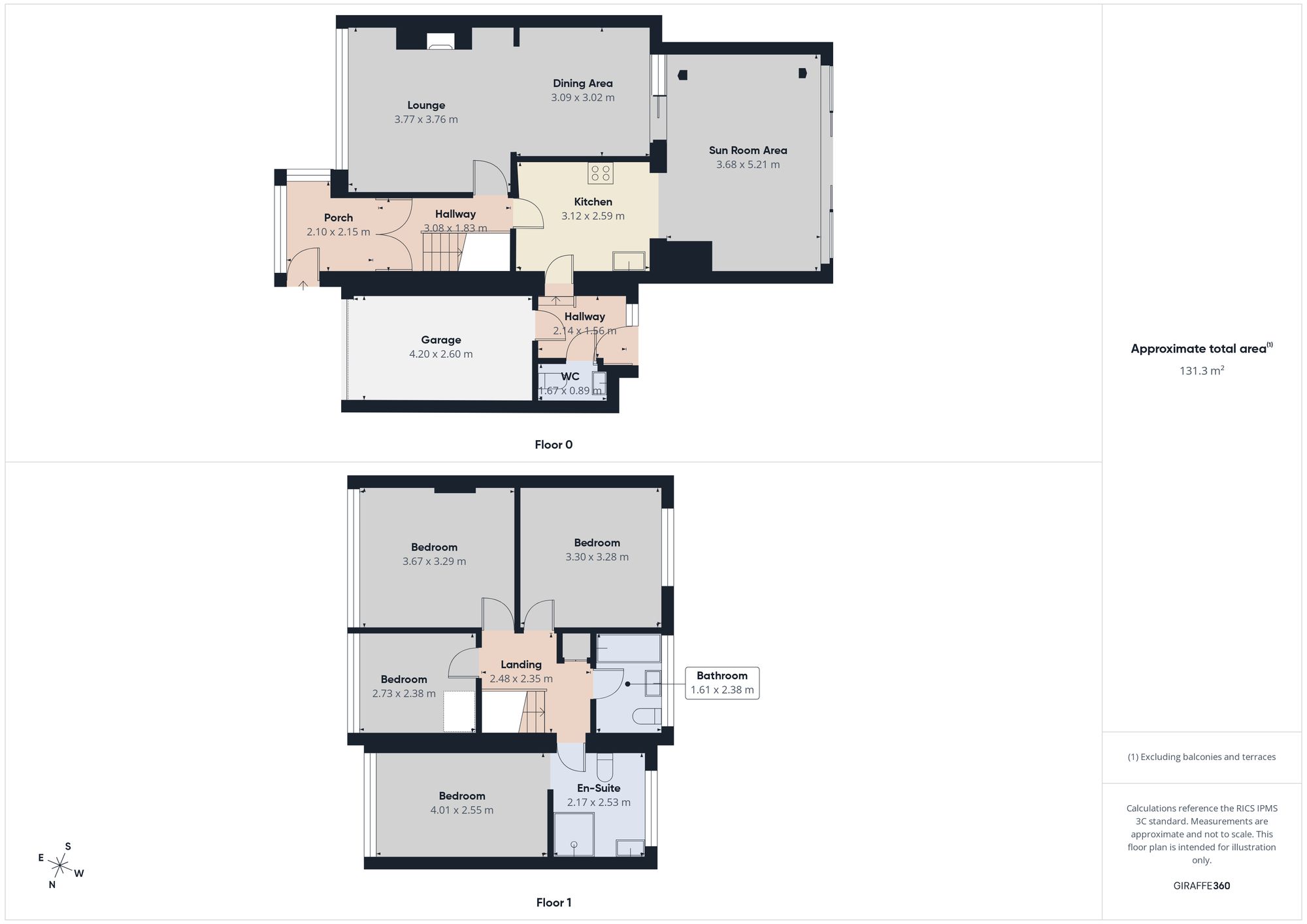 13 Hunstanton Court, Gateshead floorplan