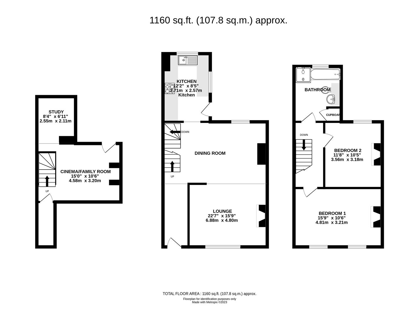Swindon Road, Old Town, Swindon SN1, 2 bedroom end terrace house for