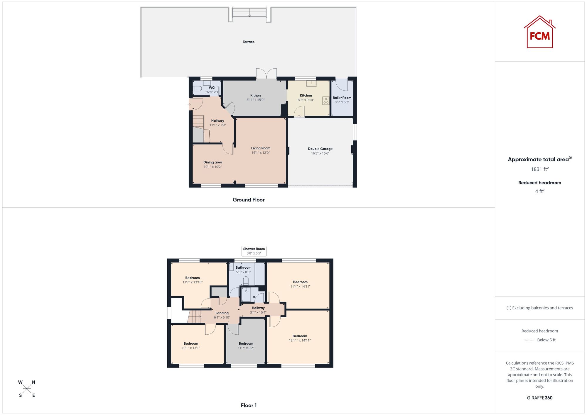 58 Meadowfield, Seascale floorplan