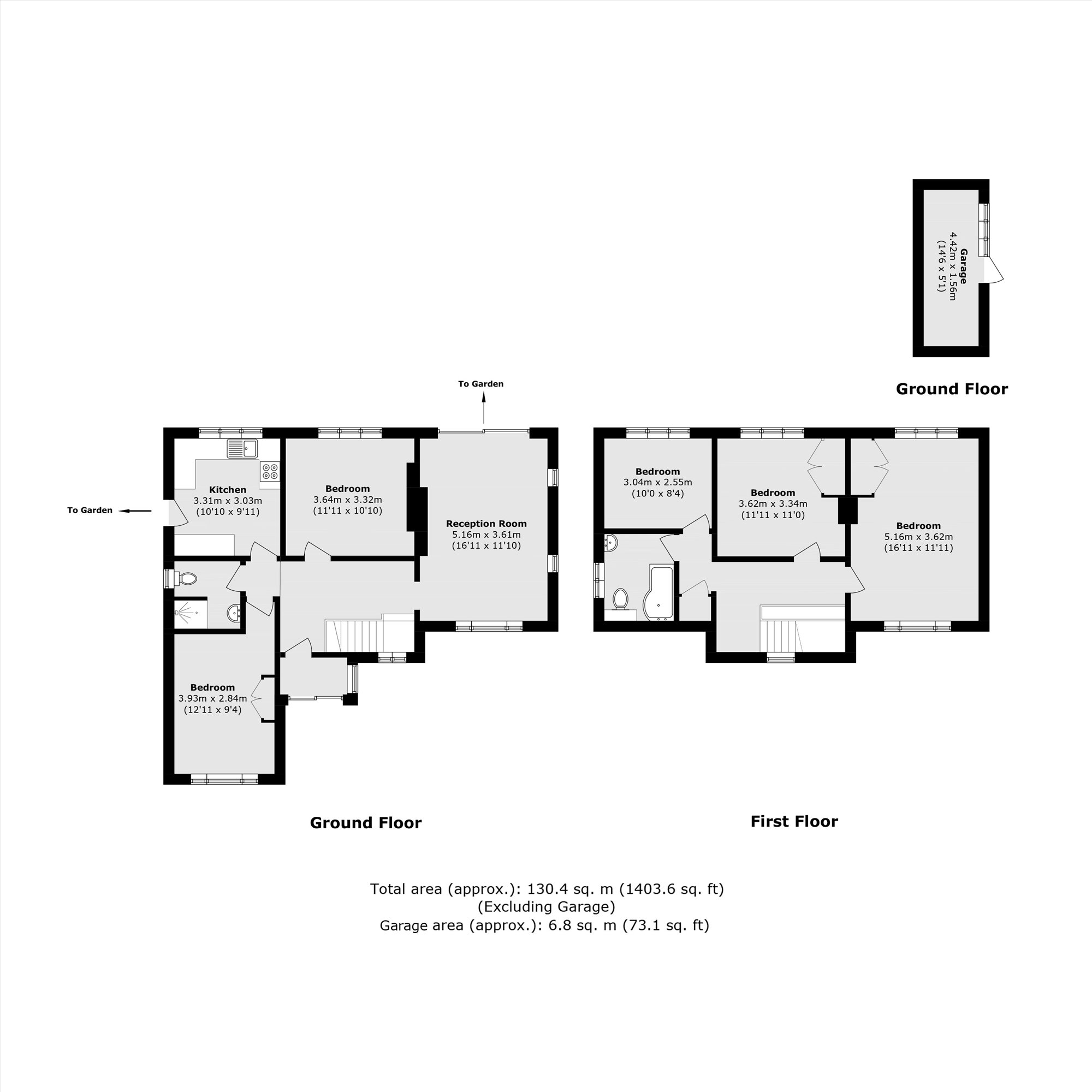 Pinn Way, Ruislip floorplan