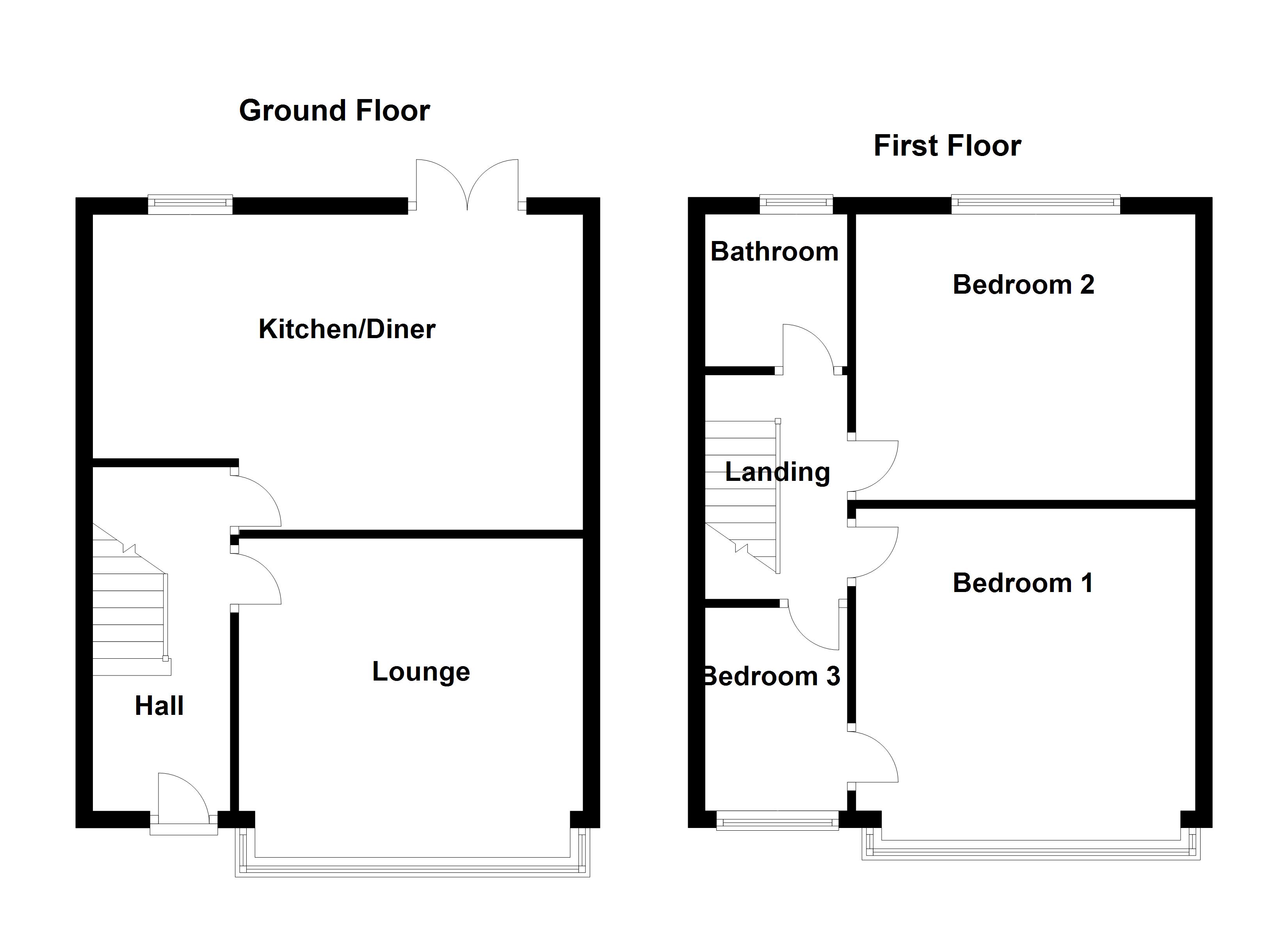 Hazelbrouck Gardens, Hainault IG6, 3 bedroom end terrace house for sale