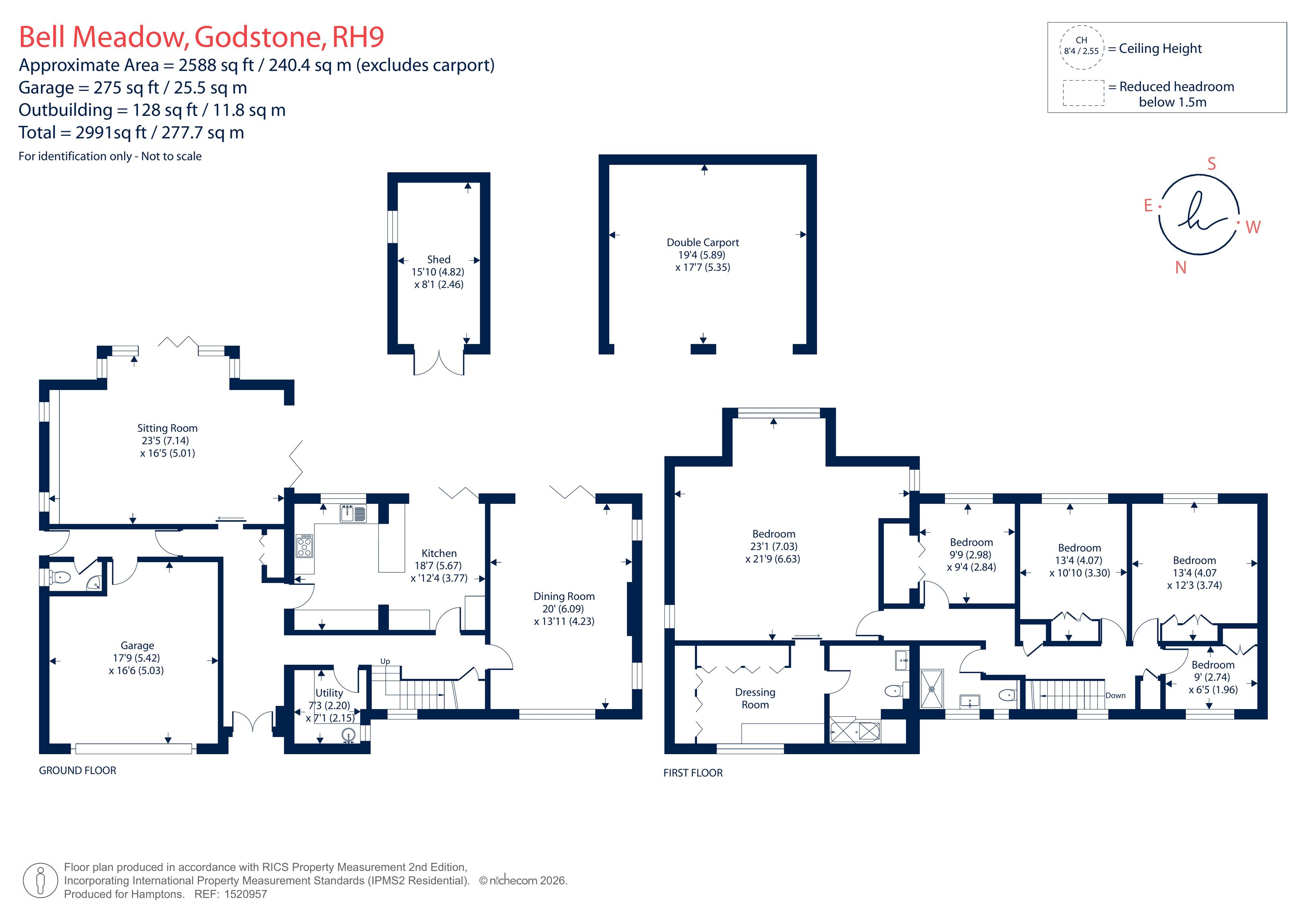 Sandgate, Bell Meadow, Godstone floorplan
