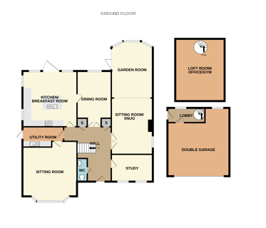 1, Mead Gardens, Hartley Wintney floorplan