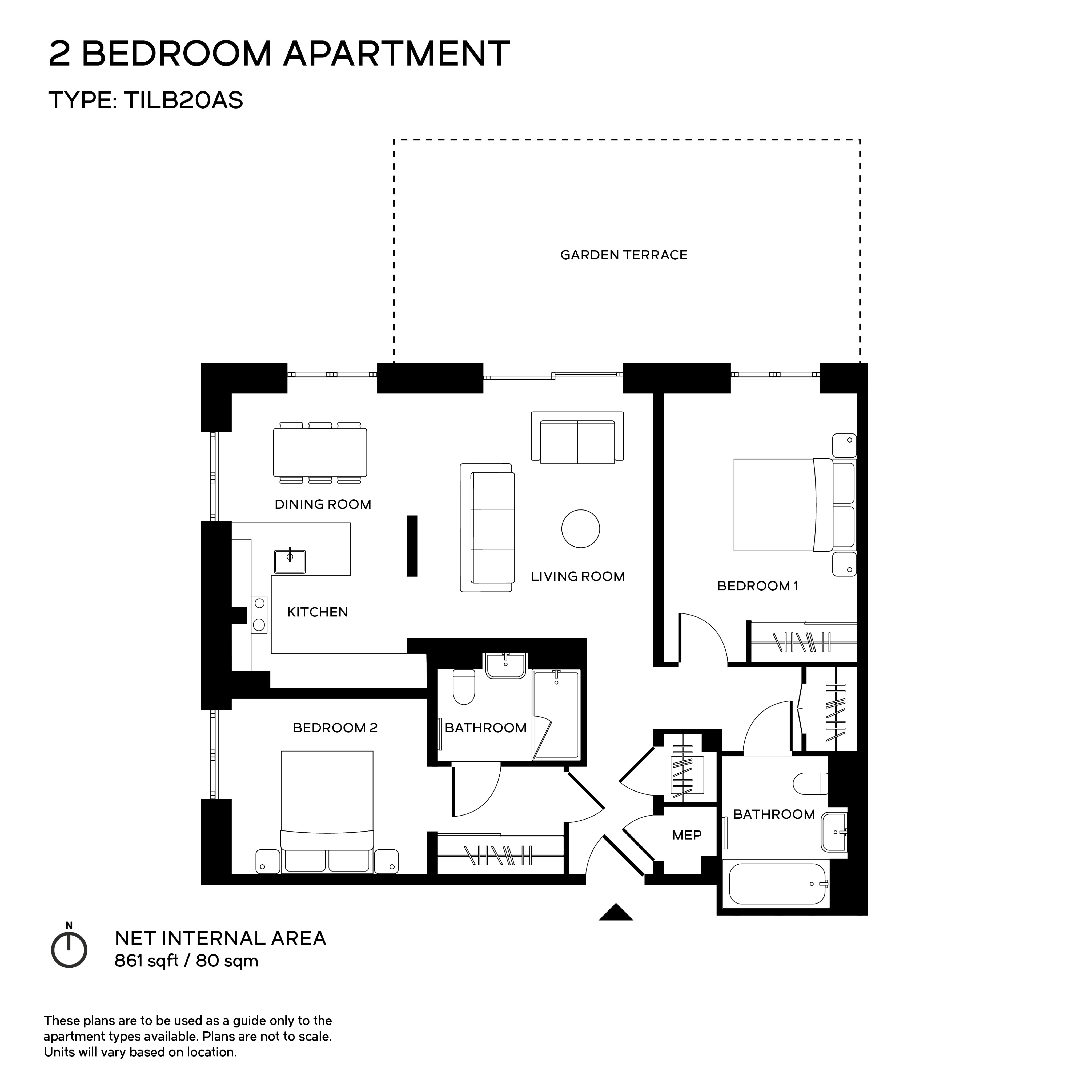 261, Grenan Square, London floorplan