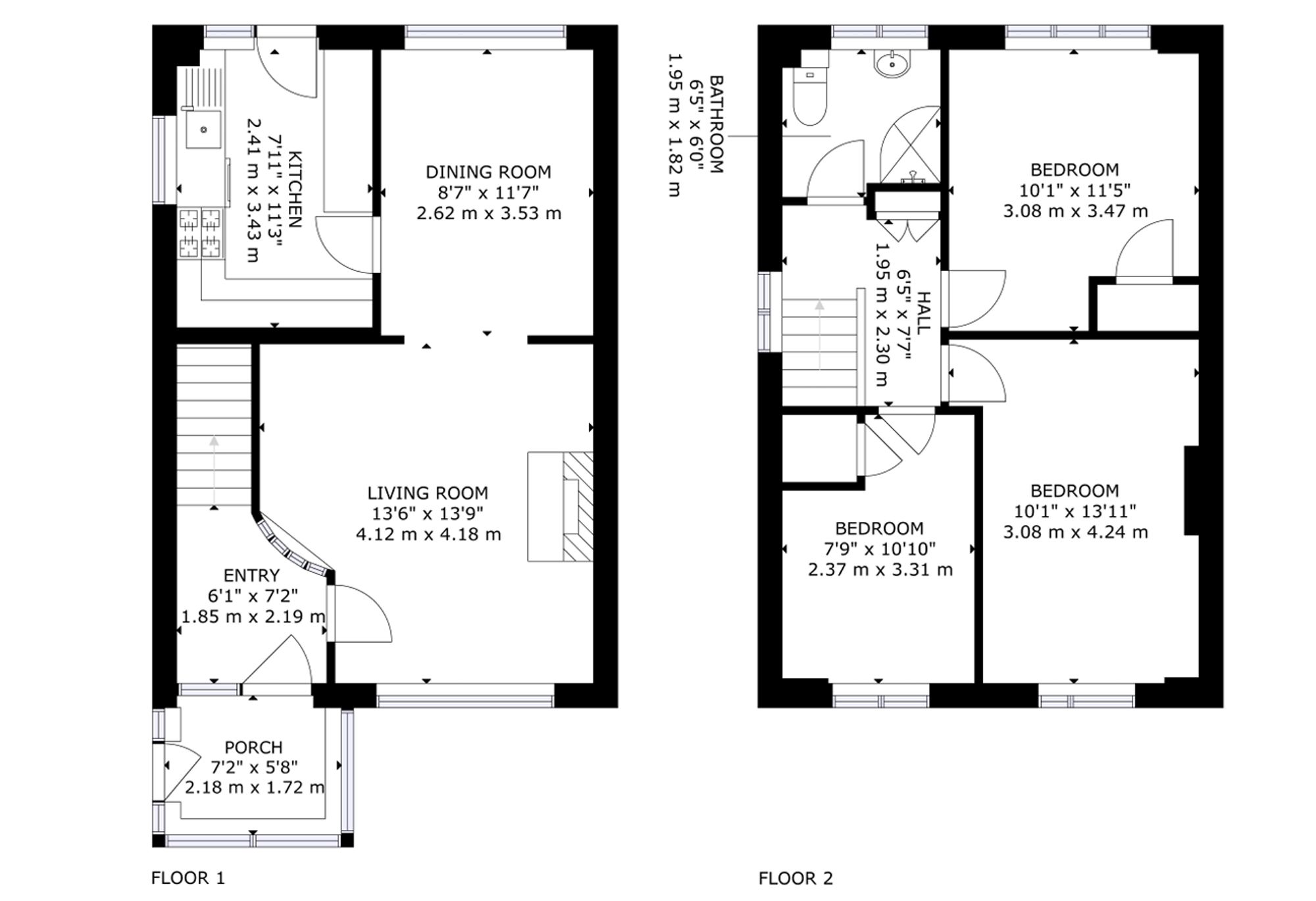 37 Parkdyke, Stirling floorplan