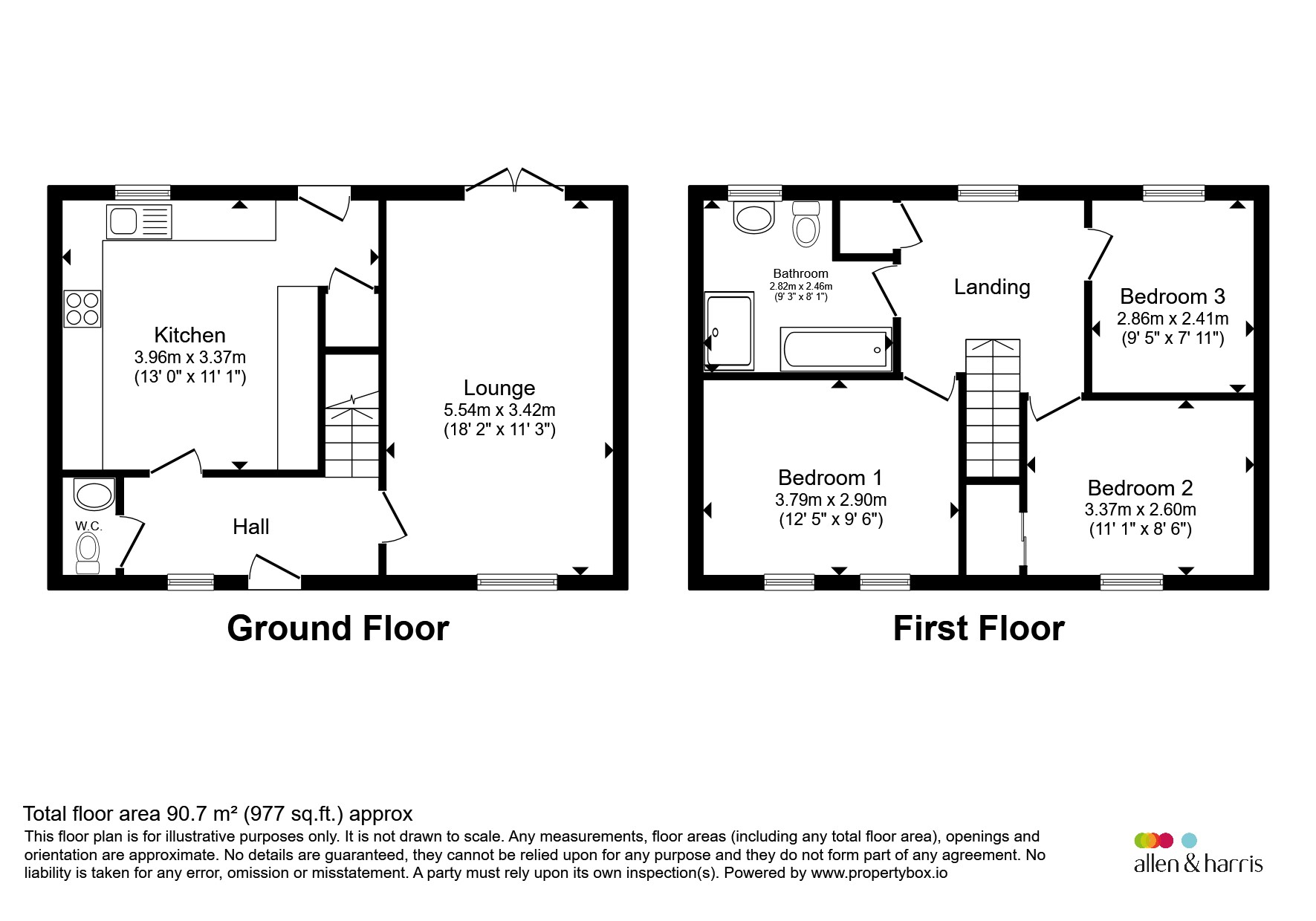 42, Heron Place, Johnstone floorplan