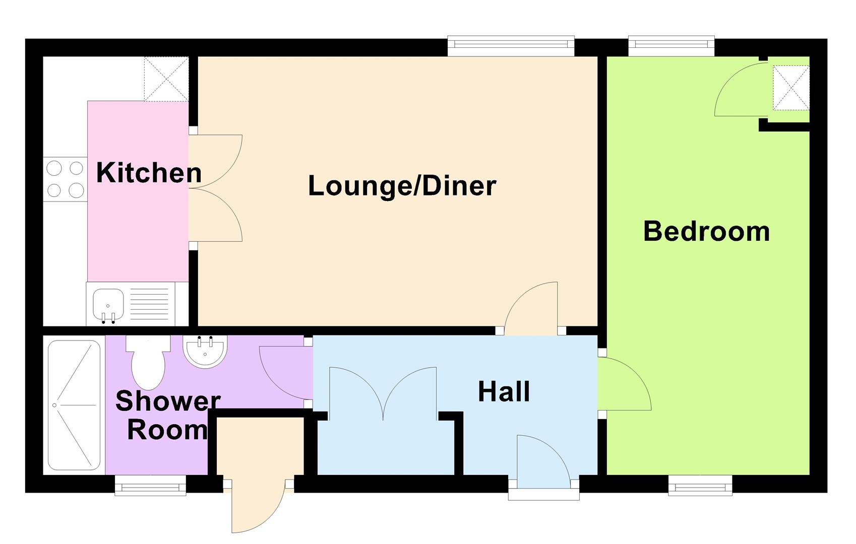 Trafalgar Road, Gravesend floorplan