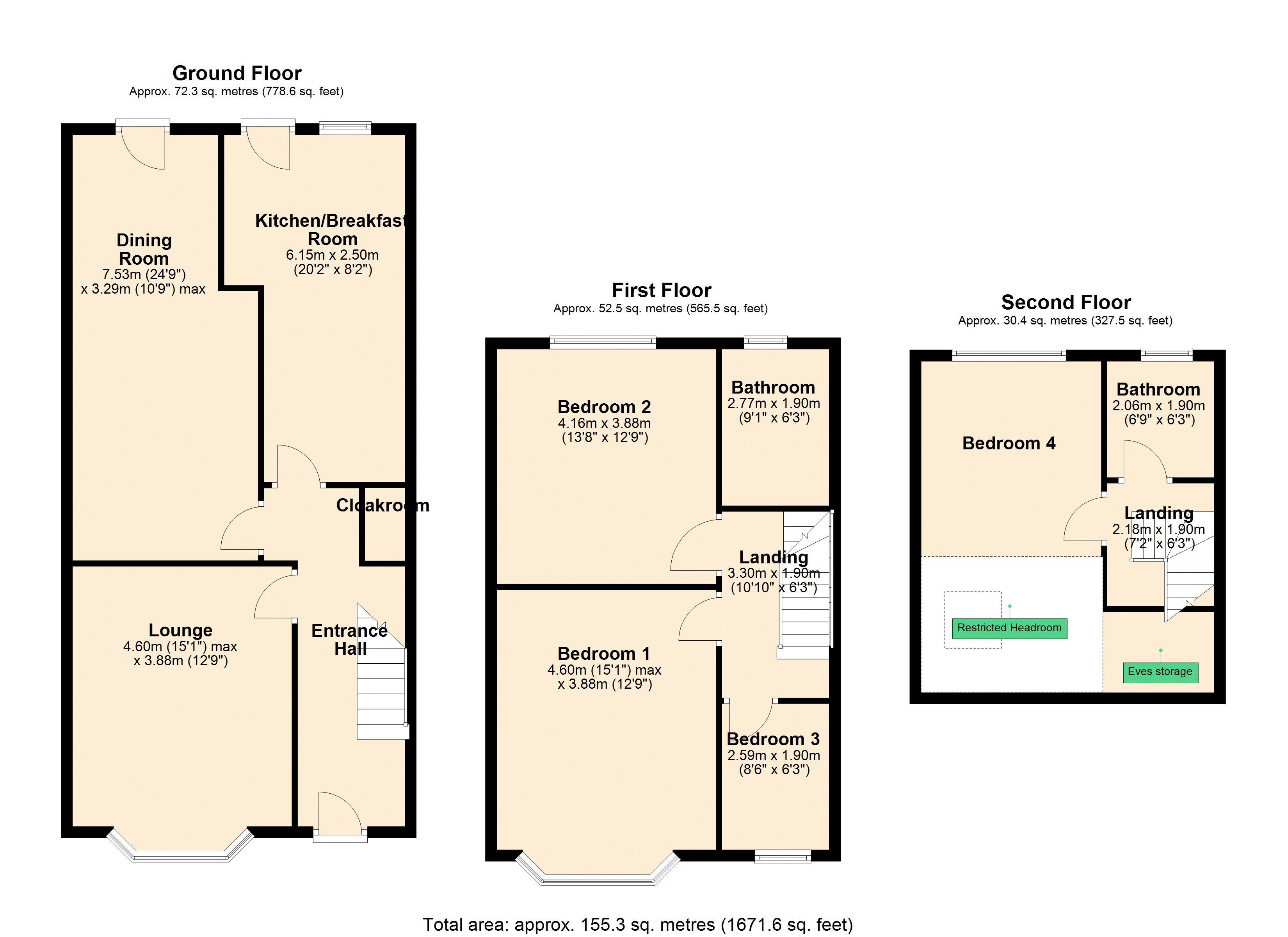 41, Cumberland Road, Harrow floorplan