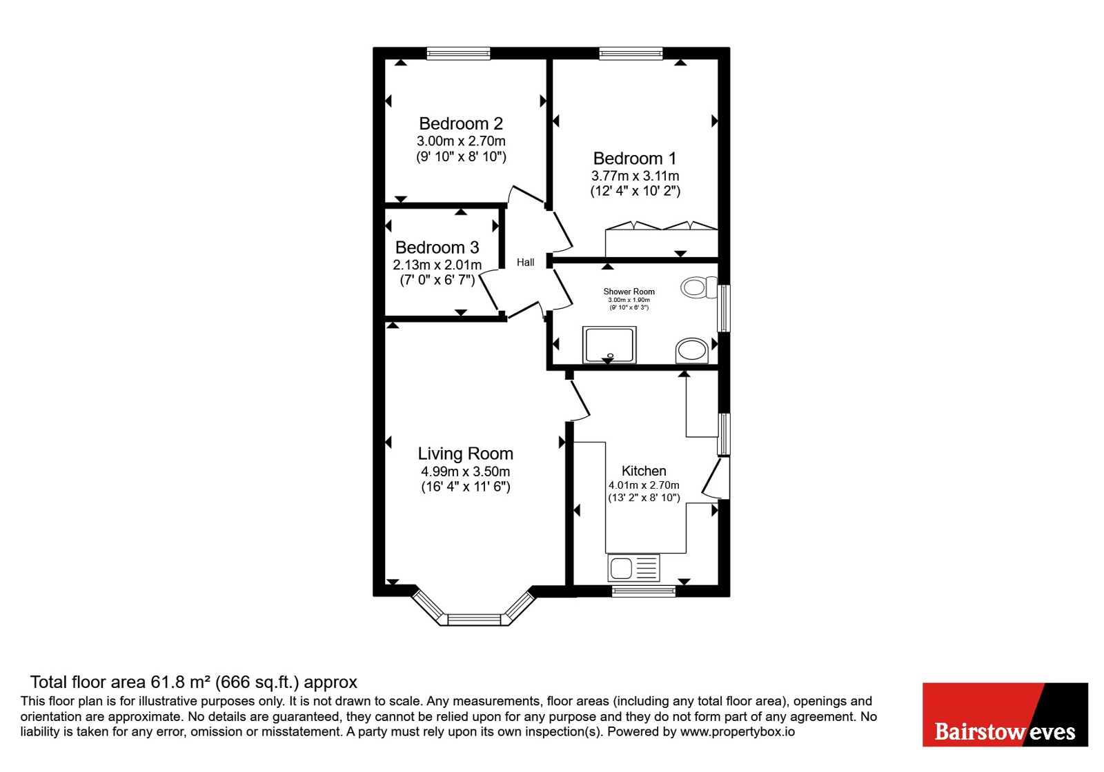 65, Searby Road, Nottinghamshire floorplan