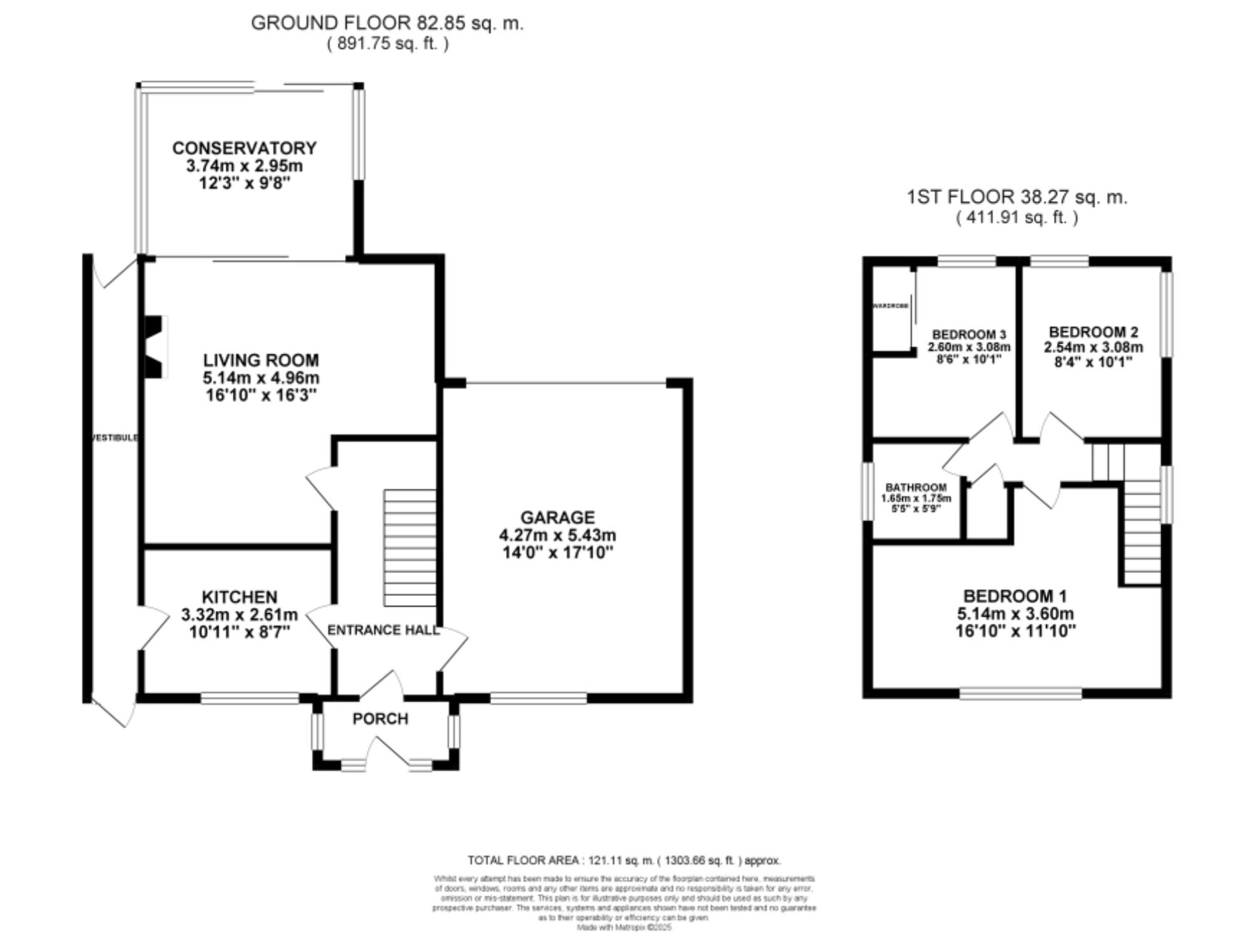 3 Corner Ways, Stafford floorplan